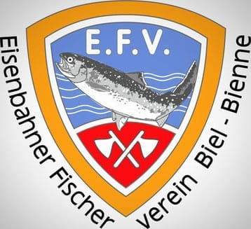 Logo Eisenbahner Fischerverein Biel-Bienne