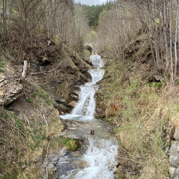 Alpbach unterster Wasserfall