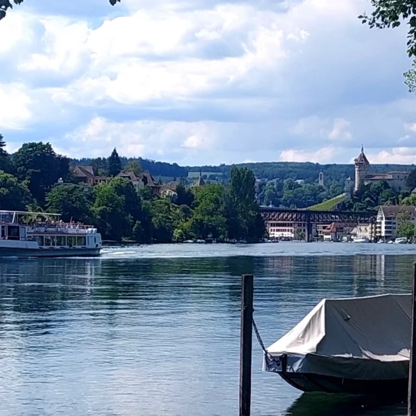 Rhein beim Lindli in Schaffhausen