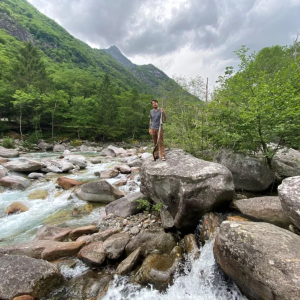 Verzasca in der Nähe von Brione