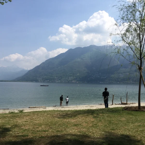 beim Camping Delta Locarno