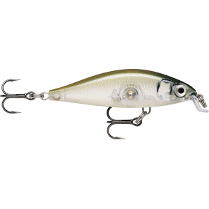 X-Light Minnow 5cm, 4g, FNM05 GHSH Angelköder mit zwei Drillingen
