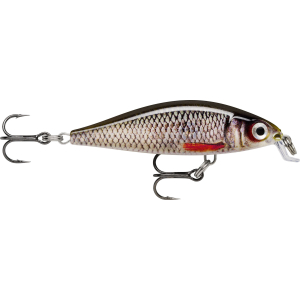 X-Light Minnow 5cm, 4g, FNM05 ROL: Angelköder mit Fischschuppenmuster und Drillingen