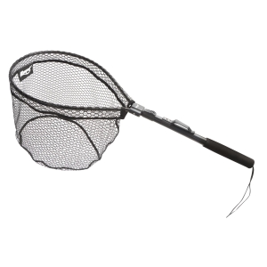 Kescher Goumois Eco: Fischkescher mit schwarzem Griff