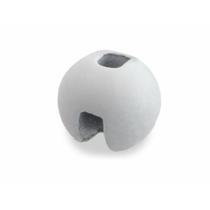 Weiße Tungsten-Perlen, 0,5g, für Bastelarbeiten oder Schmuckherstellung.