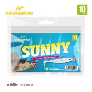 Lieblingköder Sunny 10cm: Angelköder für klares Wasser, ideal für Zander