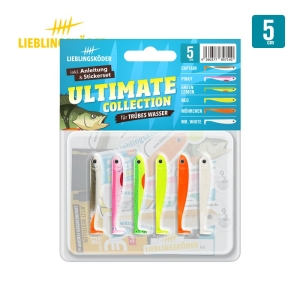 Liebling Ultimate Collection trübes Wasser 5cm: Angelköder-Set für trübes Wasser