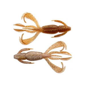 Crazy Flapper 2.8" Golden Goby (BA-Edition): Gummiköder zum Angeln, 7,1cm.