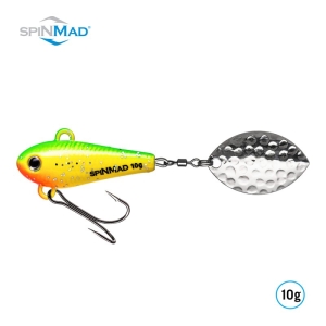 Originals Green Lemon 10g Angelköder mit grün-gelbem Körper und silbernem Spinnerblatt