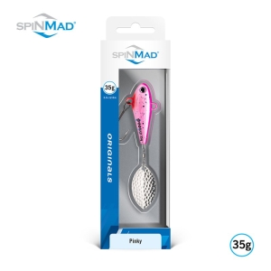 SPINMAD Originals Pinky 35g: Pinkfarbener Angelköder mit Spinnerblatt
