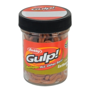 Gulp! Earthworm brown (braun): Angelköder, Wurm-Imitat