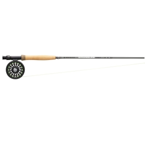 Wrangler Kit (Fliegenrute im Set) Trout 590-4: #5, 2,75cm, 4-teilige Fliegenrute mit Rolle.