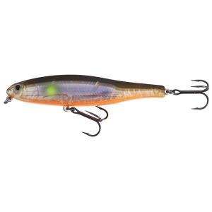 Hawker 80S – AS Angelköder: Schwarz-silber-orangefarbener Kunstköder zum Angeln