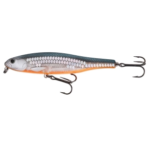 Hawker 95S – GF: Silber-oranger Angelköder mit zwei Drillingen