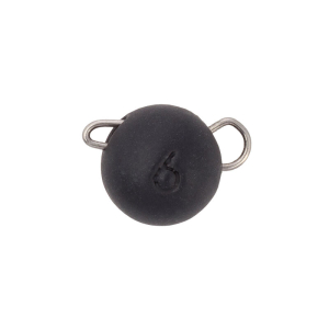 Tungsten Flexible Head schwarz 6g, 2 Stück: Schwarzer Tungstenkopf mit flexibler Aufhängung, 6 Gramm