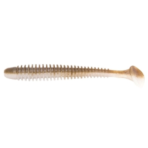 Swing Impact 3.5″ / 8,5cm – Arkansas Shiner: Weicher Gummiköder mit geripptem Körper und Schaufelschwanz