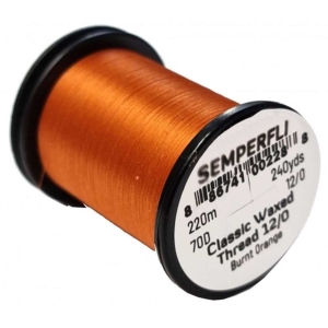 Bindefaden Classic Waxed Thread 12/0, 220m, gebrannte Orange (burnt orange)
