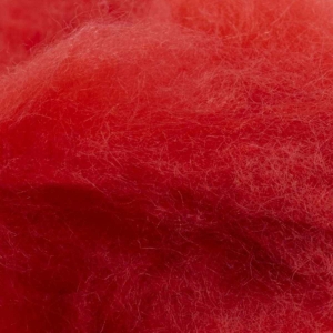 Kapok Dubbing Fluo Rot: Leuchtend rotes Kapok-Dubbing zum Fliegenbinden.