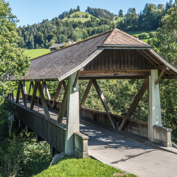 Historische Holzbrücke 