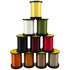 Bindefaden Set Classic Waxed Thread 6/0: 10 Naturfarben, 110m Garnrollen in Pyramide