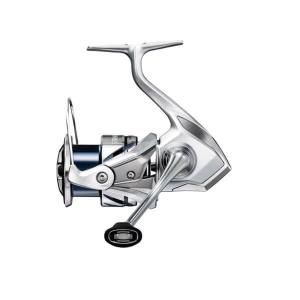 Shimano Stradic C 3000 FM Angelrolle, silberfarben.