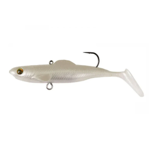 Fanatics Vertical Bouncer, 8cm, Glow Snow: Köderfisch mit Einzelhaken