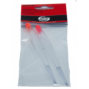 Drennan Loafer 8g, 2 Stück: Posen zum Angeln in transparenter Verpackung.
