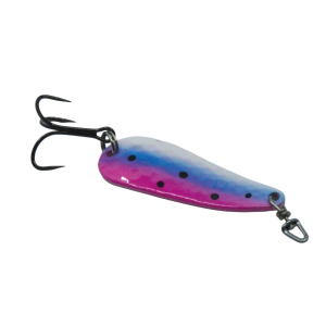 Mozzi Löffel Grösse 2, 13g, rainbow: Angelköder ohne Widerhaken mit Haken und Wirbel