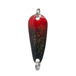 Temptation Cast Gr.1, 3g, 3.5cm, Rot Schwarz, Glizzer