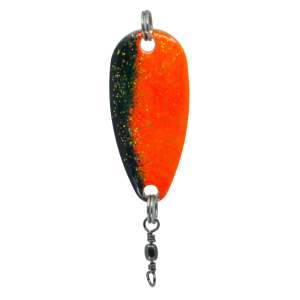 Sway Gr.2, 7.5g, 4cm, Fluo Orange Schwarz, Glizzer