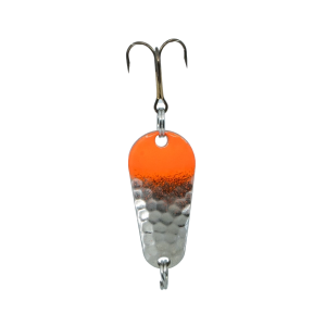 Jigger Spoon Gr.2, 8g, 4cm, Fluo Orange Silber
