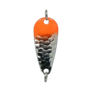Temptation Cast Gr.2, 5.5g, 4cm, Fluo Orange Silber mit Textur