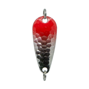 Temptation Cast Gr.2, 5.5g, 4cm, Rot Silber mit Textur