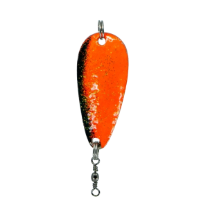 Temptation Cast Gr.3, 8g, 5cm, Fluo Orange Schwarz, Glizzer