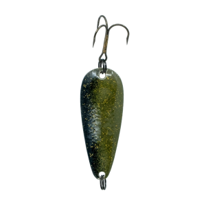 Temptation heavy Cast Gr.4, 15g, 5.5cm, Schwarz Olive, Glizzer