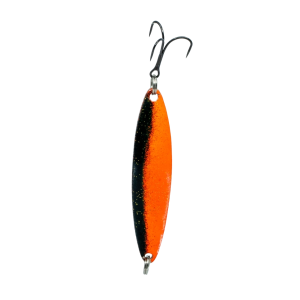 Wave Gr.2, 13g, 8cm, Schwarz Fluo Orange, Glizzer