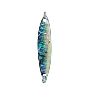 Perlmut Wave Gr.2, 13g, 8cm, Blaugrün Weiss
