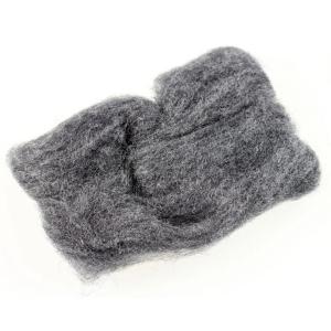 Antron Dubbing, anthrazitgrau, 1g