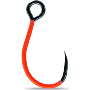 Einzelhaken 7237, UV orange, #10, ohne Widerhaken, 10 Stück