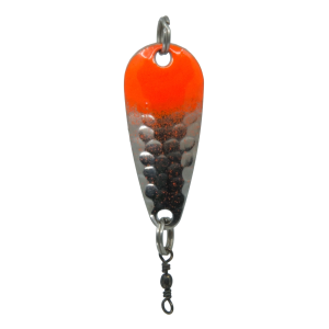 Sway Gr.2, 7.5g, 4cm, Fluo Orange Silber: Angelköder mit orangefarbenem Kopf und silbernem Körper