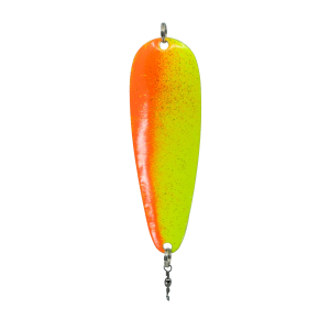Swing Gr.6 Fluo Orange Fluo Gelb Glizzer Angelköder, 20.5g, 9cm