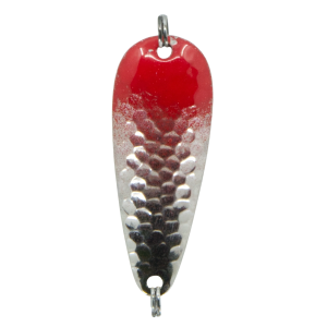 Temptation Cast Gr.4, 10g, 5.5cm, Rot Silber: Angelköder in Rot und Silber mit gehämmerter Oberfläche.
