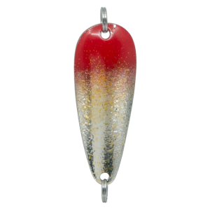 Temptation Cast Gr.4, 10g, 5.5cm, Rot Silber, Gizzer: Angelköder mit roter und silberner Farbe.