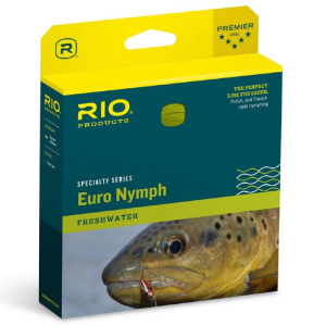 RIO Products Euro Nymph Fliegenschnur: orange/sage/olive, für Süßwasser