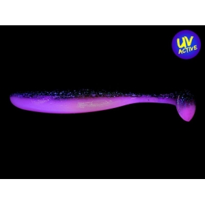Easy Shiner 7.6cm Gummifisch in Lee La Bubblegum mit UV-Aktiv-Effekt