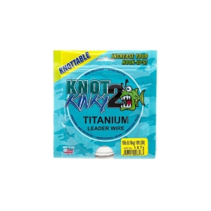 Knot 2 Kinky Titan-Vorfachmaterial 1x7, 3m, 2.7kg, 0.259mm