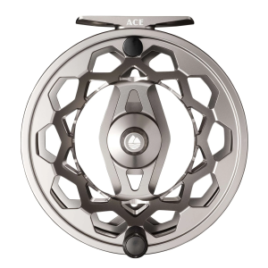 Fliegenrolle ACE, silber, #5/6: Leichte, präzise Aluminium-Fliegenrolle für anspruchsvolle Angler