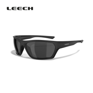 Leech ATW6 Sonnenbrille für Sport und Freizeit, schwarz
