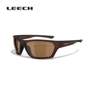 Leech ATW2 Black Polbrille mit braunen Gläsern