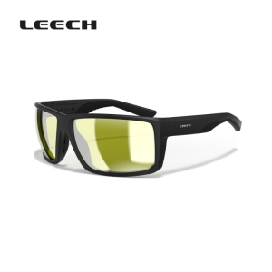 LEECH Performance X STREET PC-SL-BLACK Sonnenbrille mit gelben Gläsern
